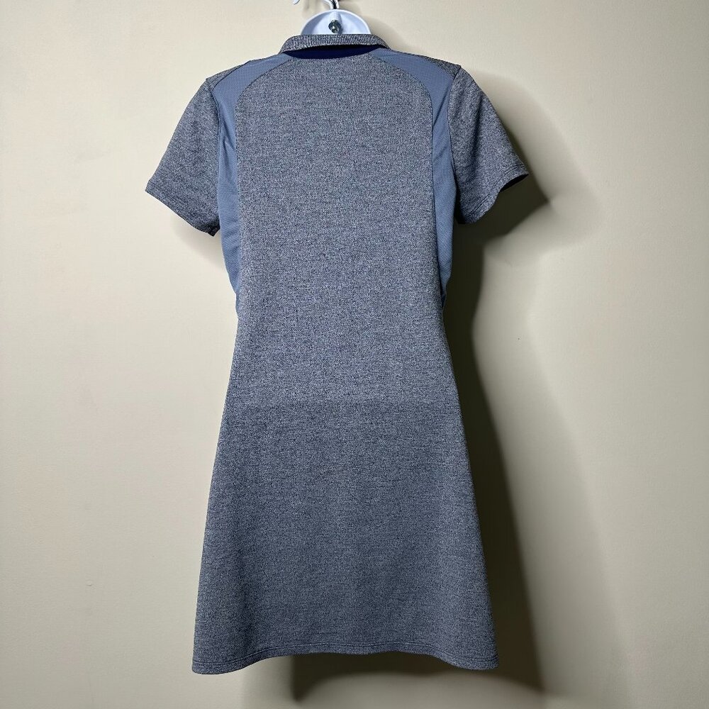 Outdoor Voices Blue Short Sleeve Polo Dress Women's Small - Picture 2 of 3